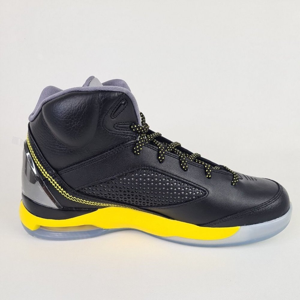 Nike Air Jordan Flight Remix Shoes Basketball Black Men Sneaker - Picture 2 of 12